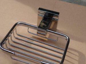 🧼 Solid Stainless Steel Net Soap Dish – Heavy-Duty, Hygienic & Rust-Free