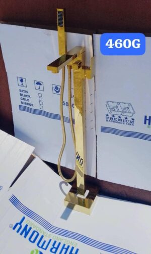 bathtub tap 002 gold