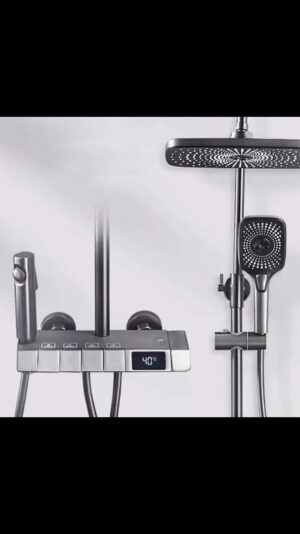 Piano Digital Shower Set