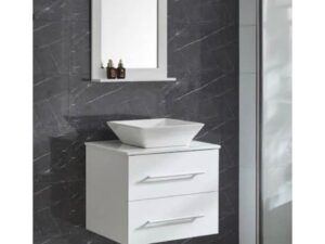 40cm Cabinet with Top Basin — Space-Saving Modern Unit