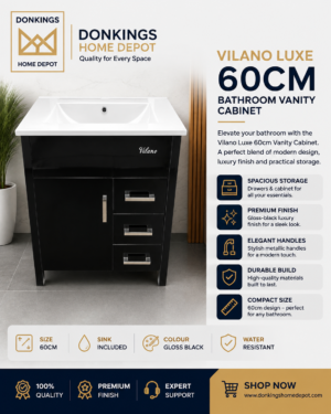 Vilano Luxe 60cm Bathroom Vanity Cabinet