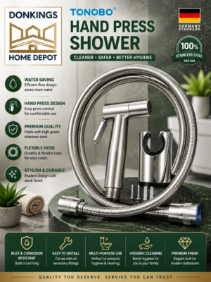 Tonobo Anti-Rust Hand press Shower