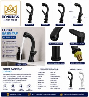 img_8628 Cobra Basin Tap – Cold Only