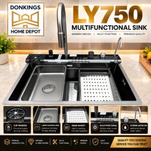 LY750 Premium Multifunctional Kitchen Sink
