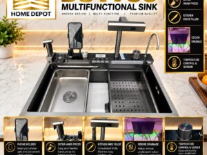 DJY750 Premium Multifunctional Kitchen Sink