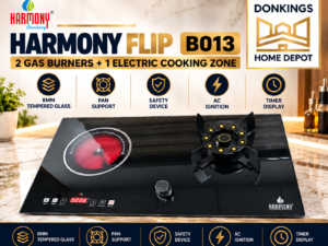 7dbf7706-0728-4a79-b8a2-77bdd332c25f-2 B013 – Harmony Flip 2 Gas Burners + 1 Electric Cooking Zone | Built-In Hob