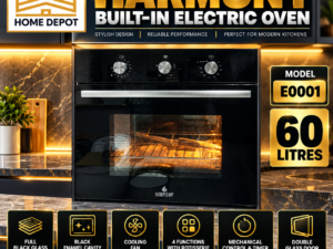 Harmony E0001 60-Litre Built-In Electric Oven